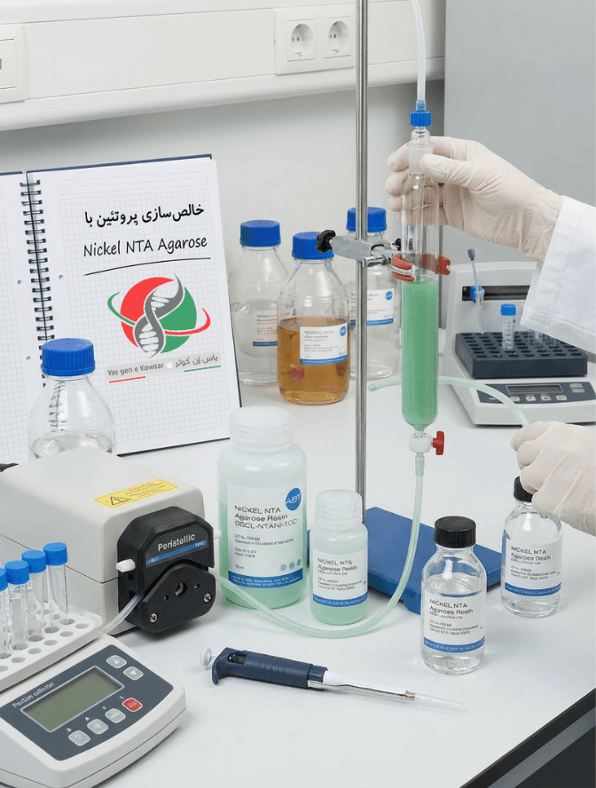 عملکرد رزین کروماتوگرافی Nickel NTA Resin
