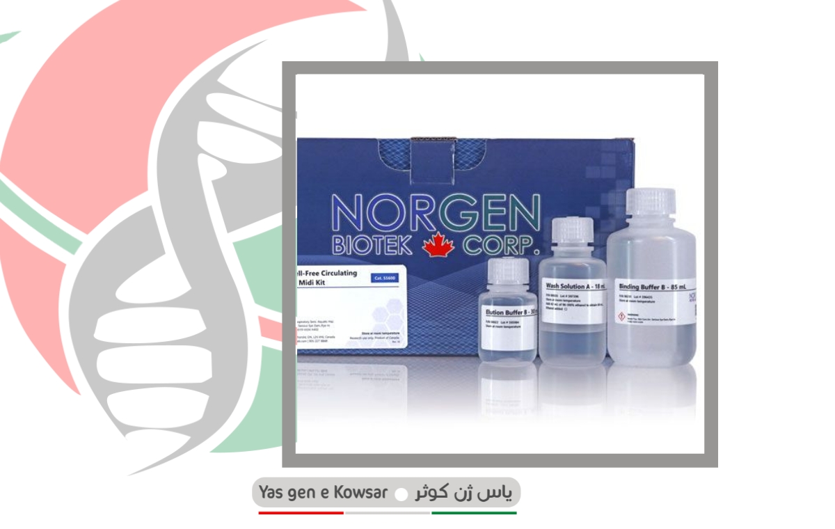 کیت استخراج Cell Free DNA از کمپانی norgene