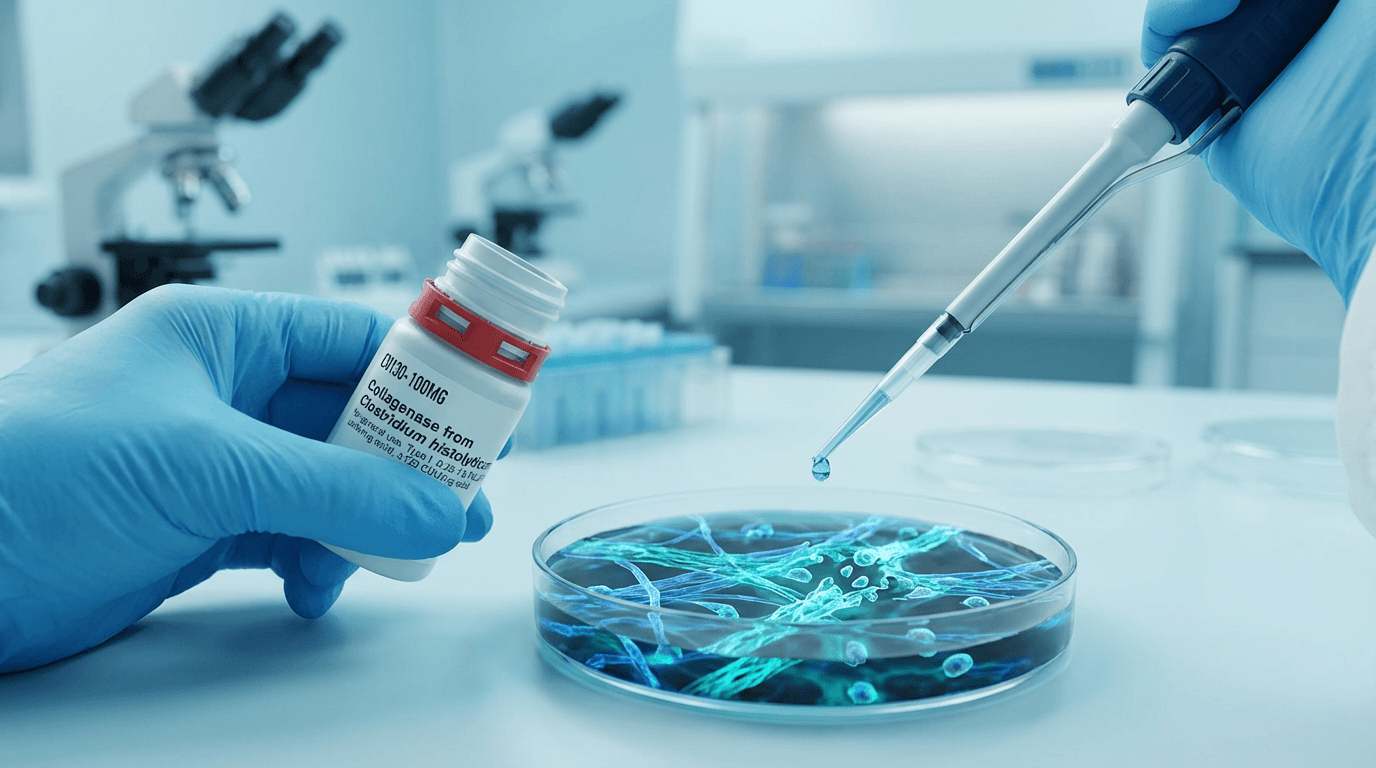 کلاژناز (Collagenase) شرکت یاس ژن