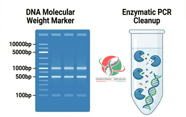 آنزیم‌های PCR و qPCR و pcr clean up ریل تایم شرکت یاس ژن با کیفیت عالی