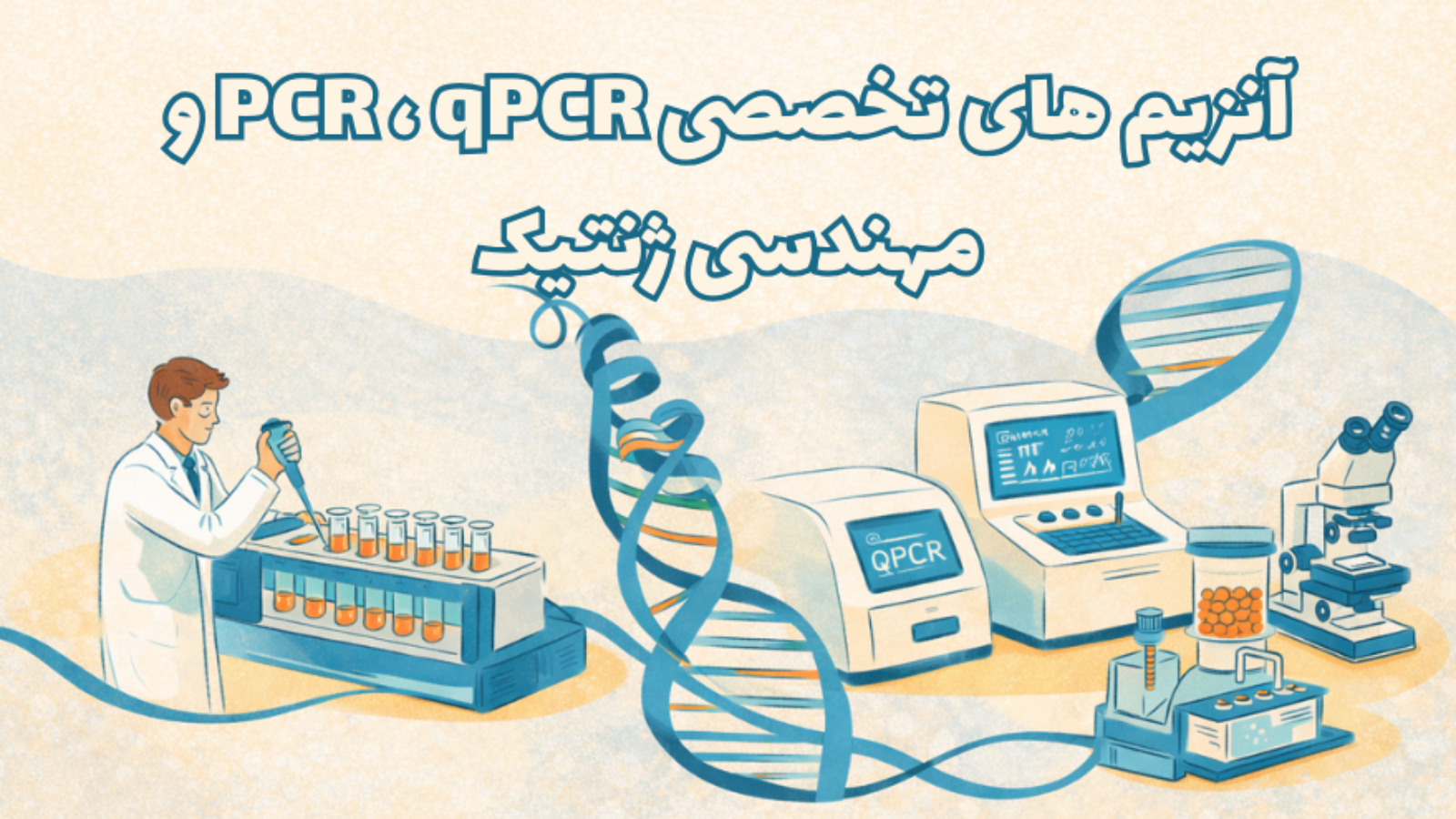 ابزارهای تخصصی PCR، qPCR و مهندسی ژنتیک