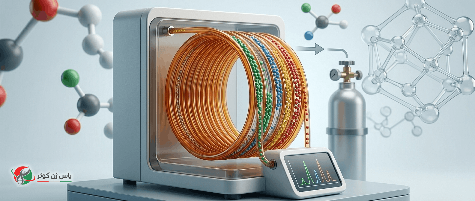 ستون کروماتوگرافی مخصوص GC شرکت یاس ژن