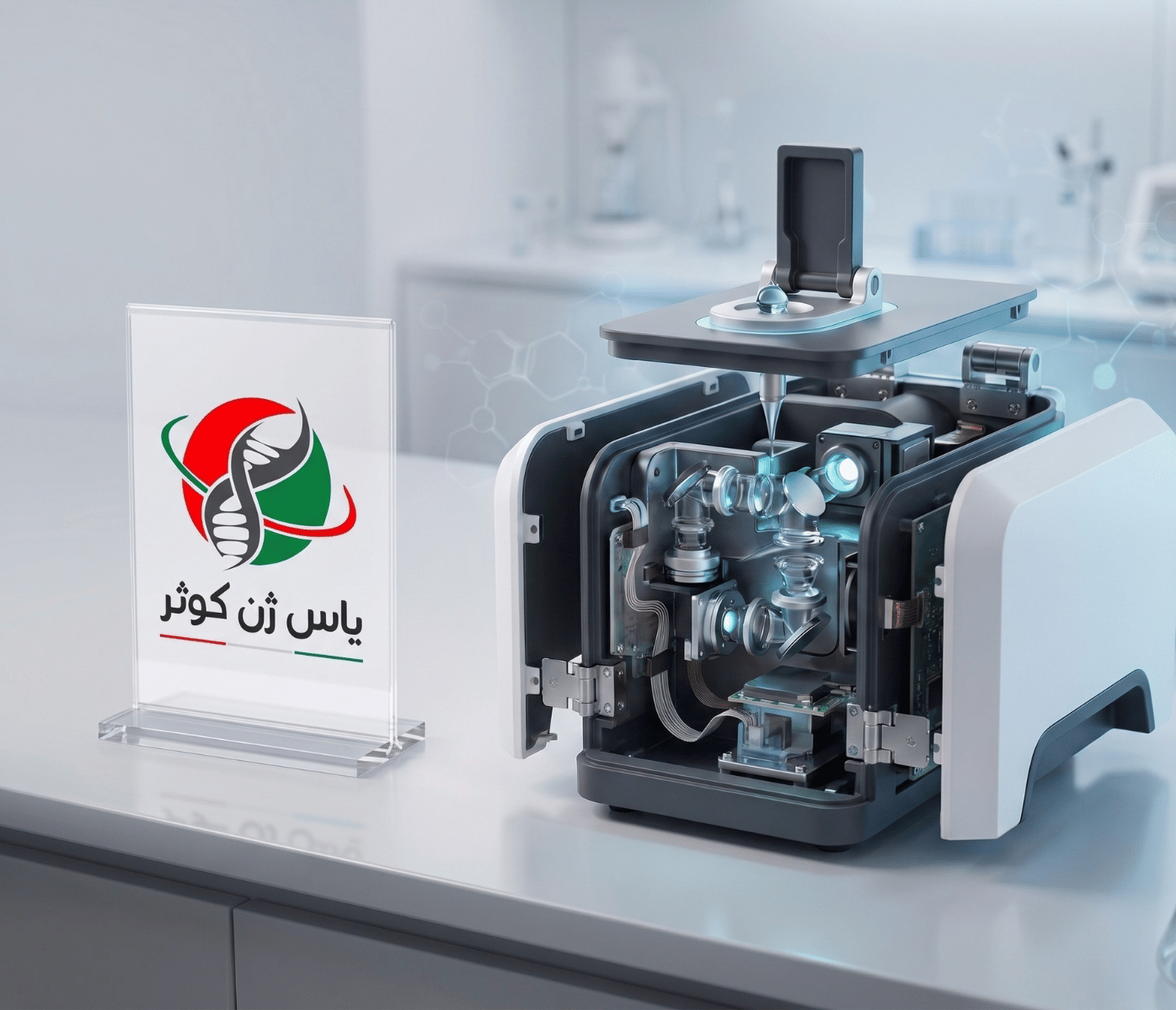دستگاه NanoDrop مهم برای ازمایشگاه تامین یاس ژن کوثر